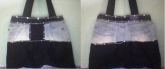 Bolsa preta trabalhada